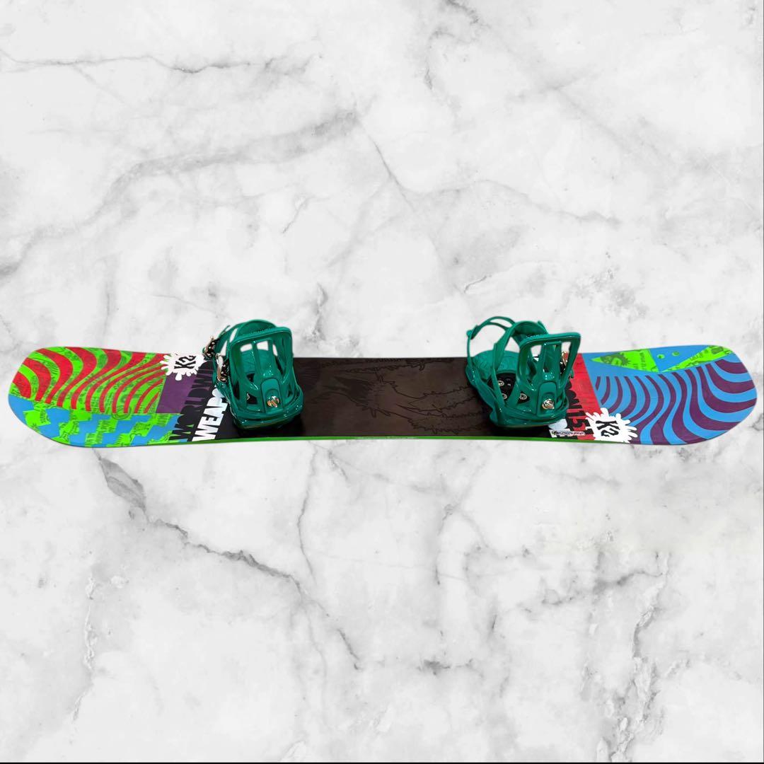 【2点セット】K2 WWW 151スノーボード SALOMON リズム