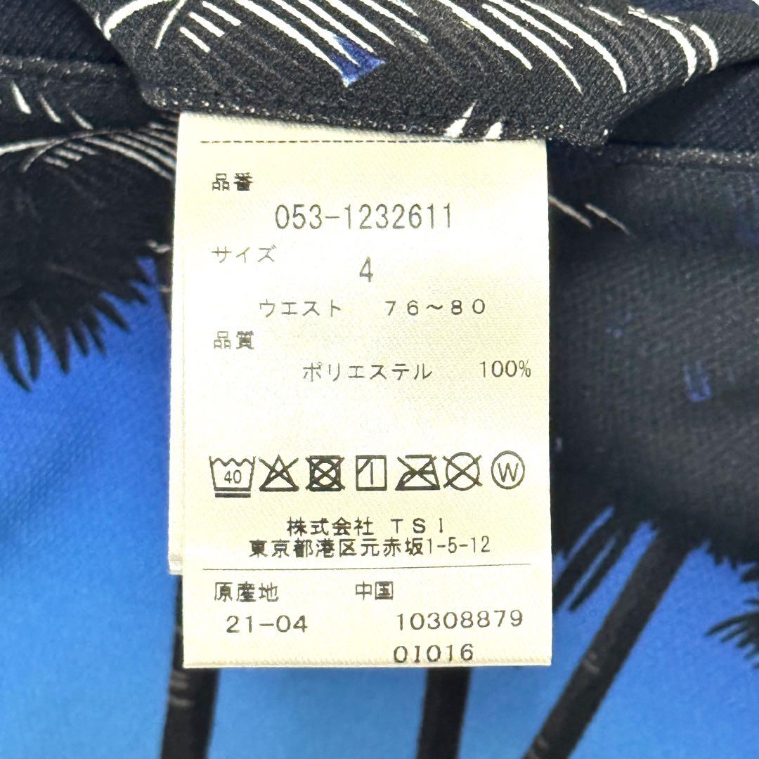 新品タグ付 パーリーゲイツ ゴルフパンツ 南国パーム柄 夏映え人気デザイン　4