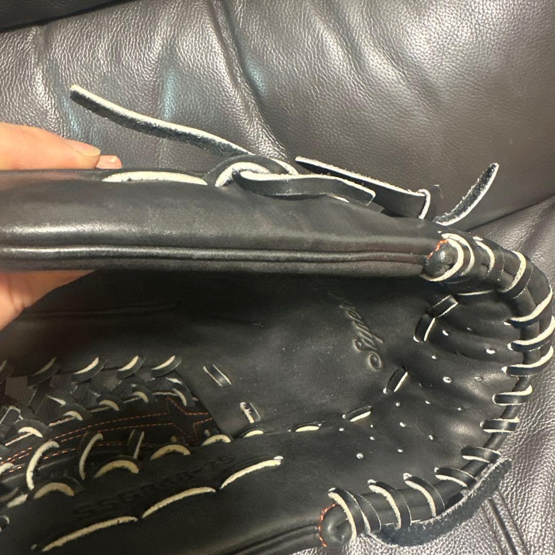 Super Soft 軟式　グローブ ブラック　スーパーソフト　野球　ほぼ新品