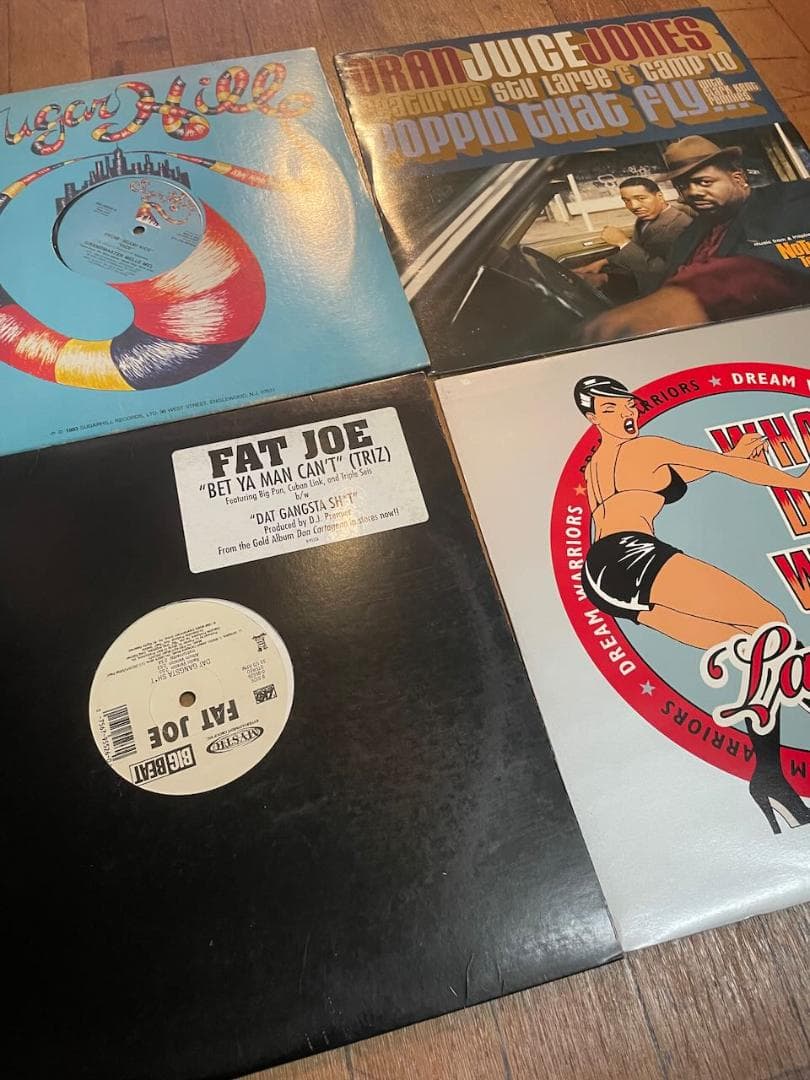 送料込みHIP HOPレコード50枚まとめ売り/ヒップホップ