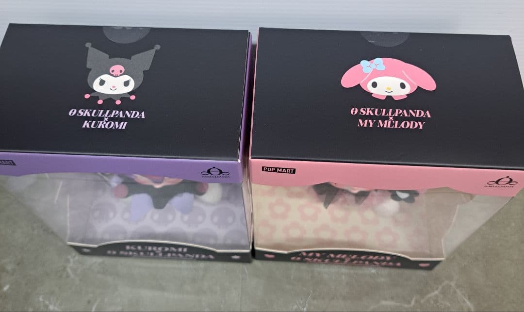 マイメロ　クロミ　Kuromi & My Melody SKULLPANDA