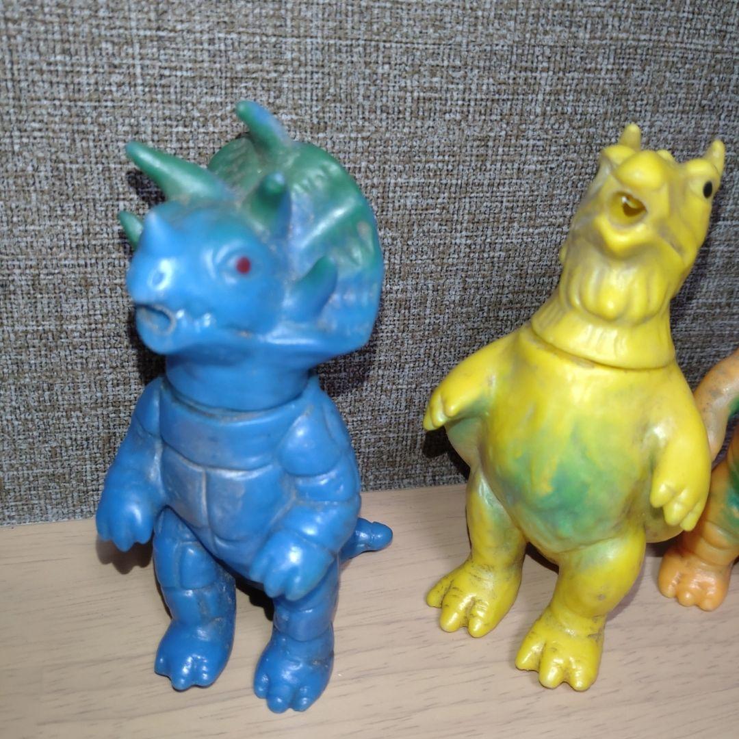 昭和レトロ パチ怪獣 ソフビ 無版権 オリジナル