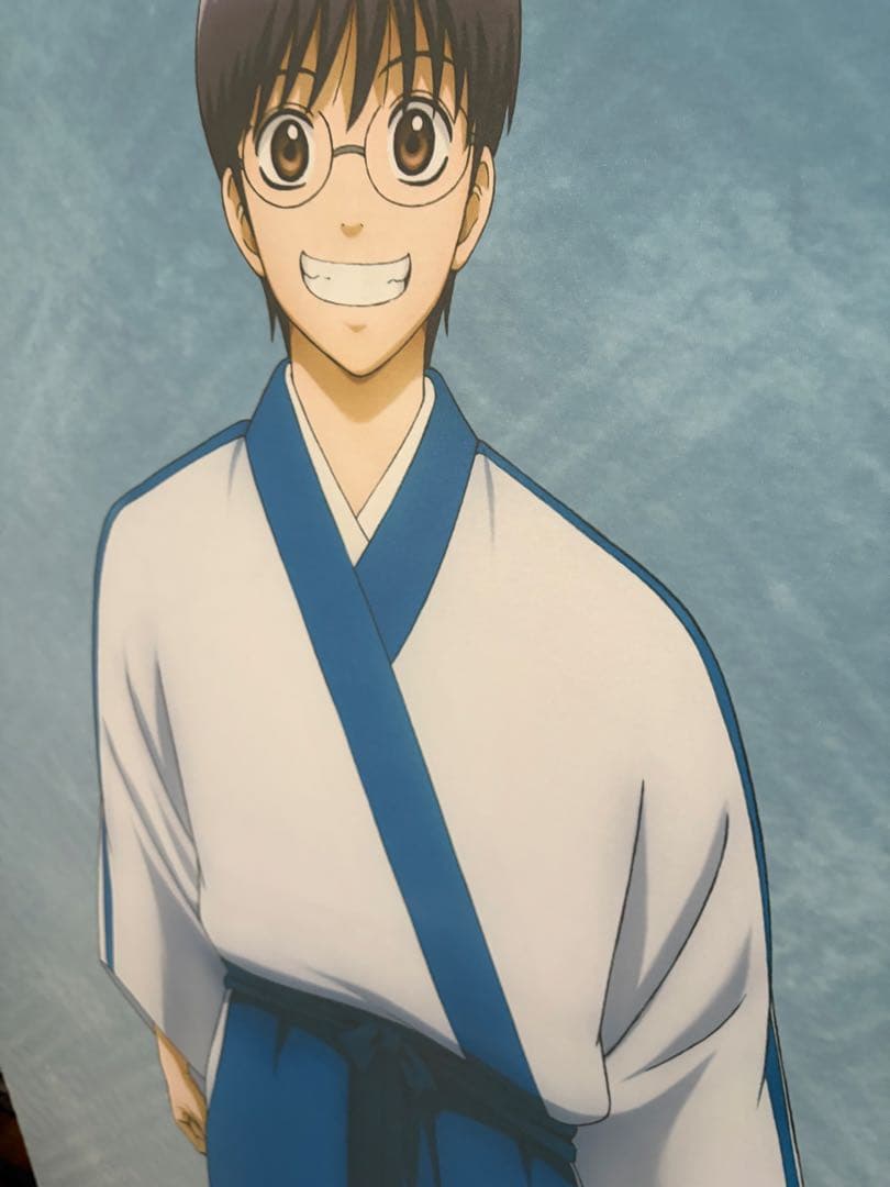 銀魂 Aniplex 全巻購入特典 ほぼ等身大タペストリー 志村新八