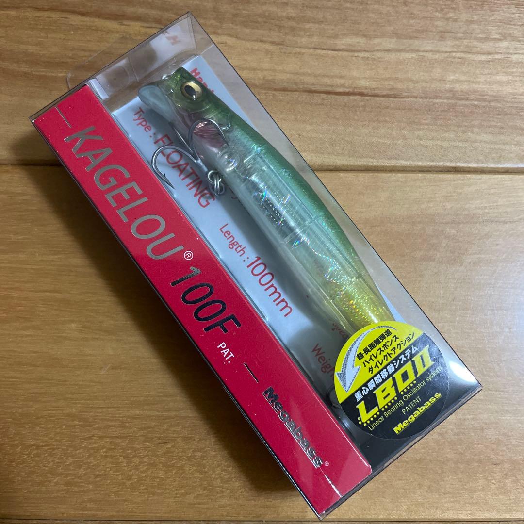 【新品・新色＋】★Megabass★ カゲロウ100F 3個セット