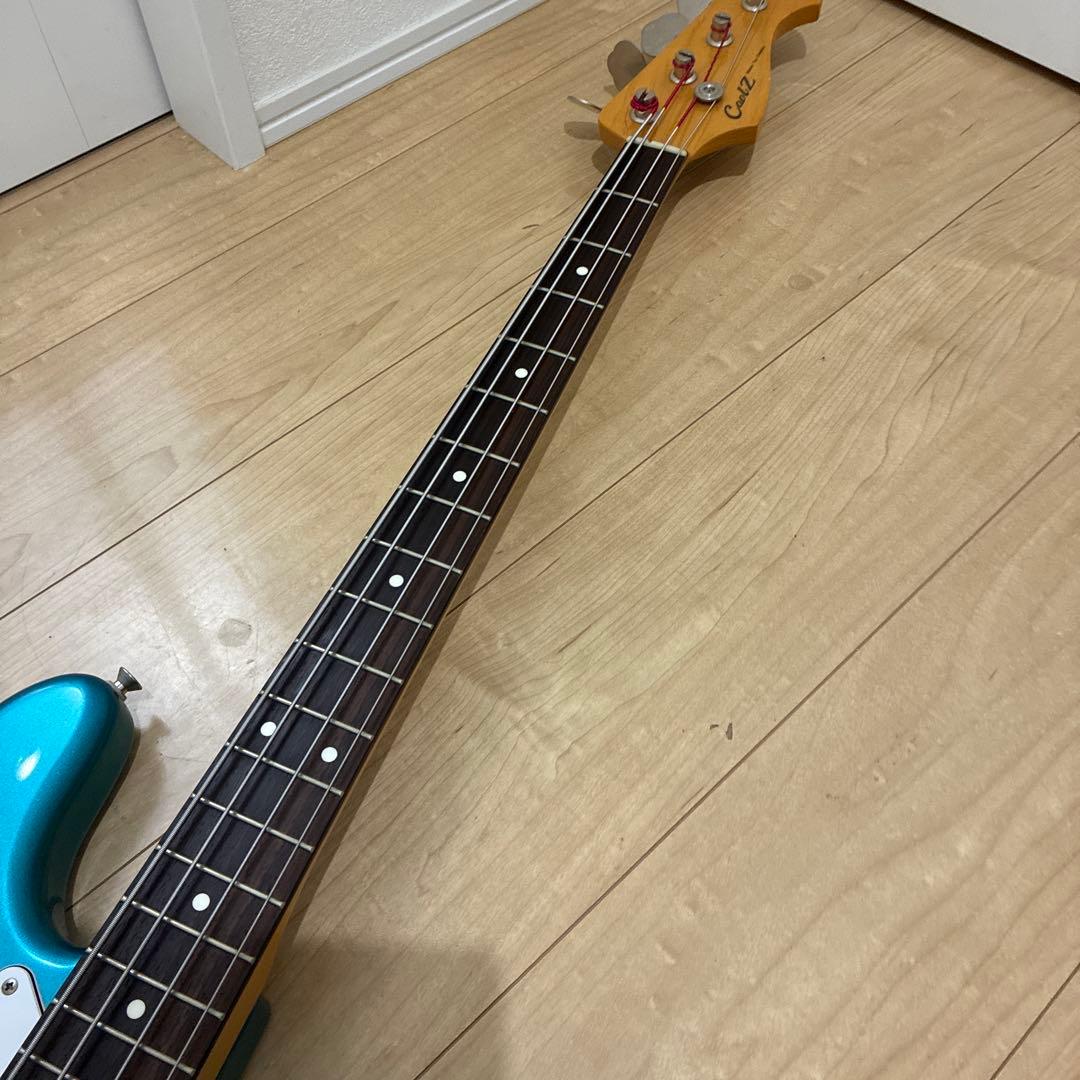 cool z 日本製　jazz bass タイプ　音良し！！調整済み　ラメカラー
