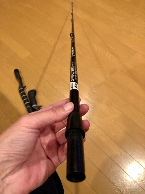 スピードスティック♯6-16HOBB　ダブルハンドル付き（ライギョ）