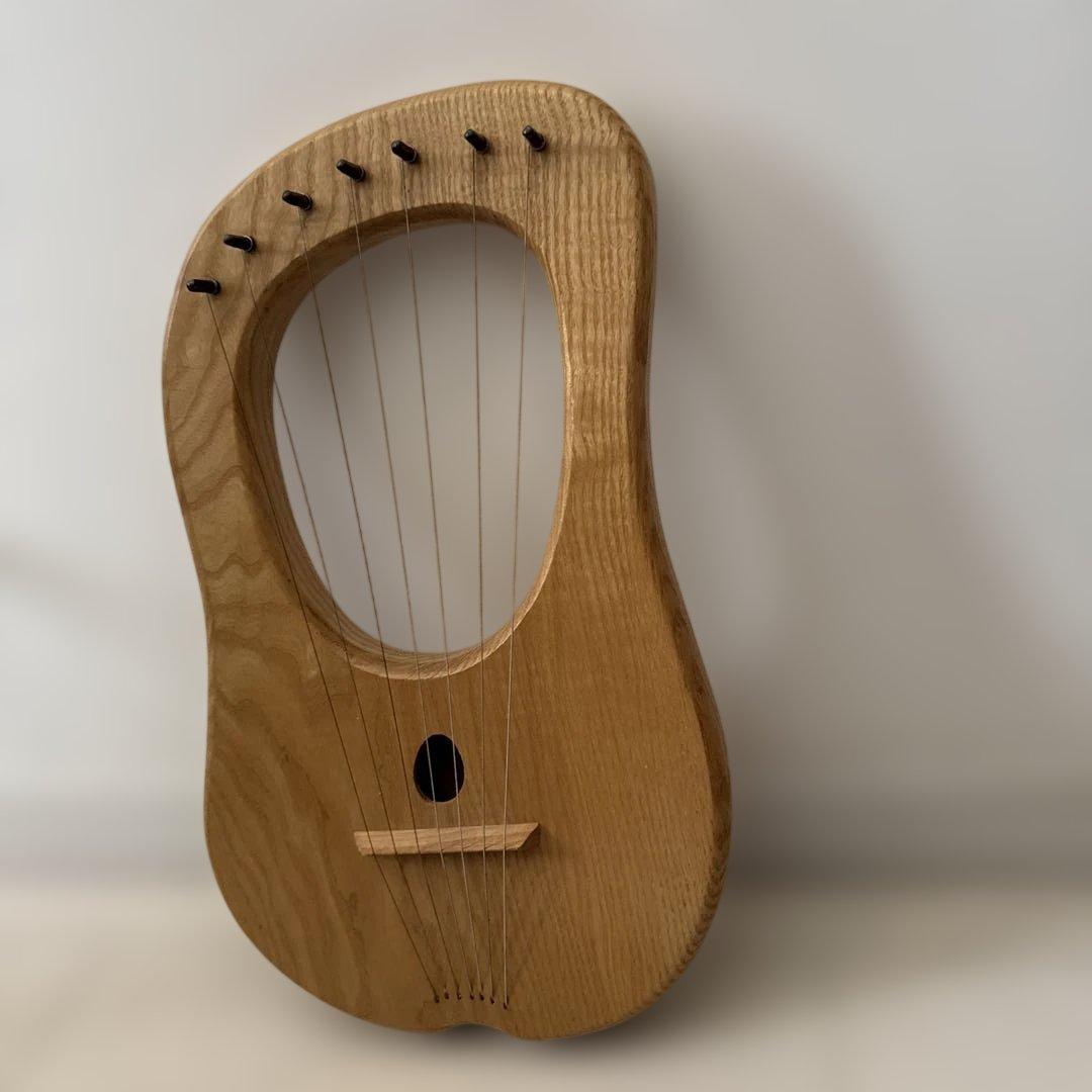 【美品】ライアー　ハープ　7弦