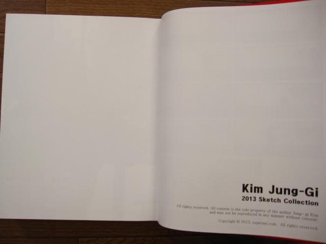 Kim Jung Gi 2013 Sketch Collection 金政基