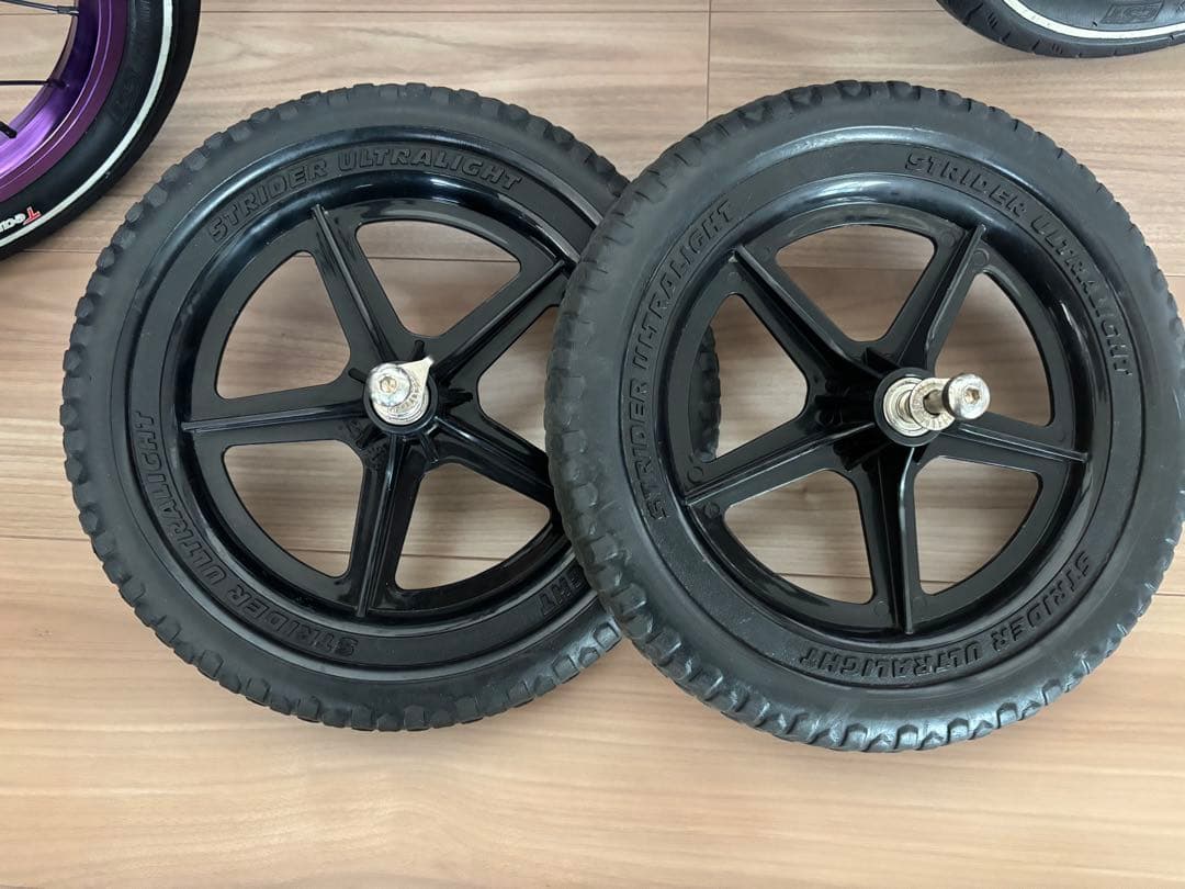 土日お値下中！！STRIDER バランスバイク 12インチ パープル