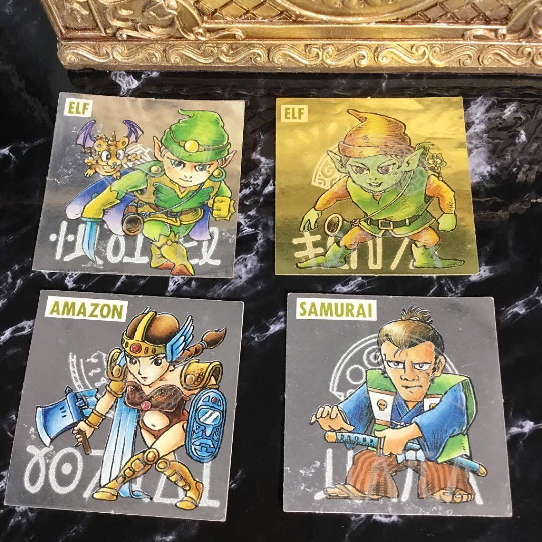 ネクロスの要塞 ホログラム キラ シール まとめ １４枚 ROEN joy