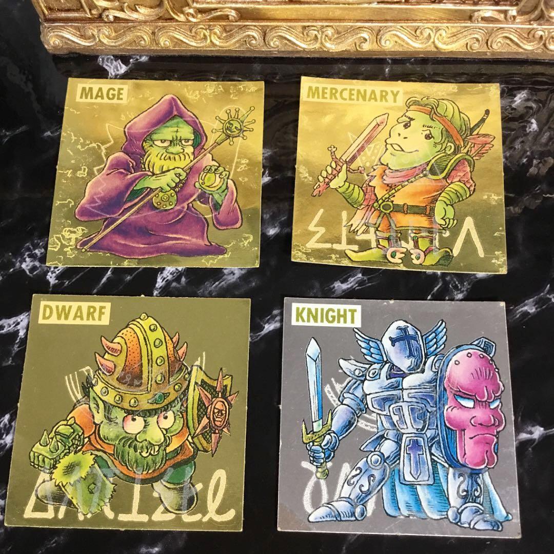 ネクロスの要塞 ホログラム キラ シール まとめ １４枚 ROEN joy