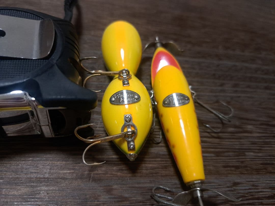 レア　ヴィンテージ　ウッデンハーツ　ダーター・ダブルスイッシャー　2つまとめて