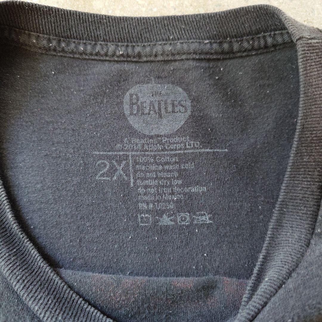 ユーズド ビートルズバンド T シャツーオフィシャルフェード