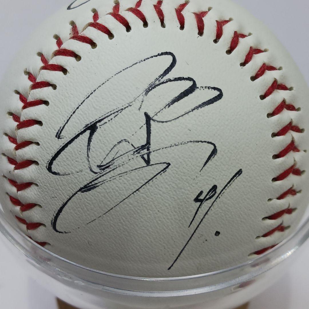 Y2981-29 カープ 野球サインボール 黒田4個 色紙サイン オリックス