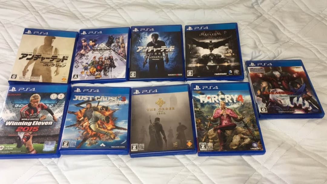 PS4 ソフト9個セット