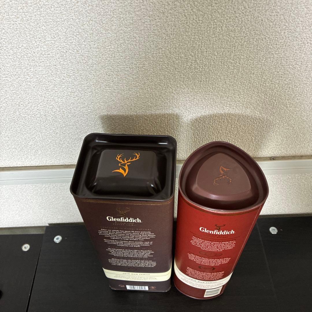 旧ラベルグレンフィディック18年15年2本セット