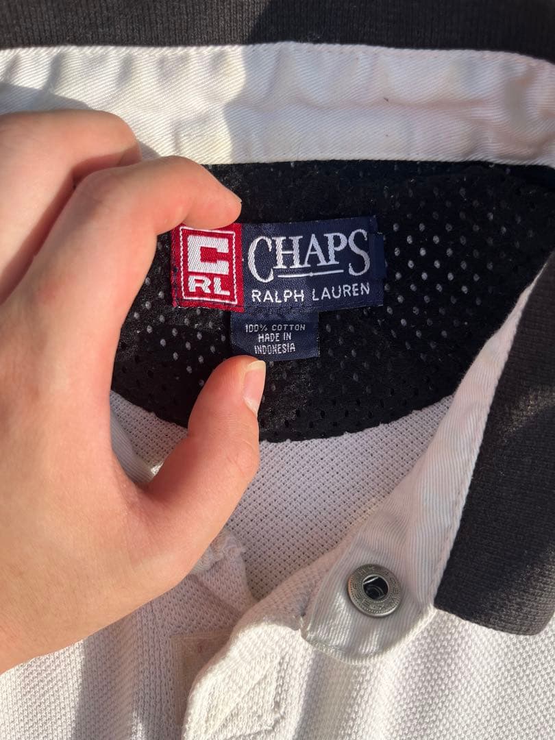 90s CHAPS by Ralph Lauren ラガーシャツ