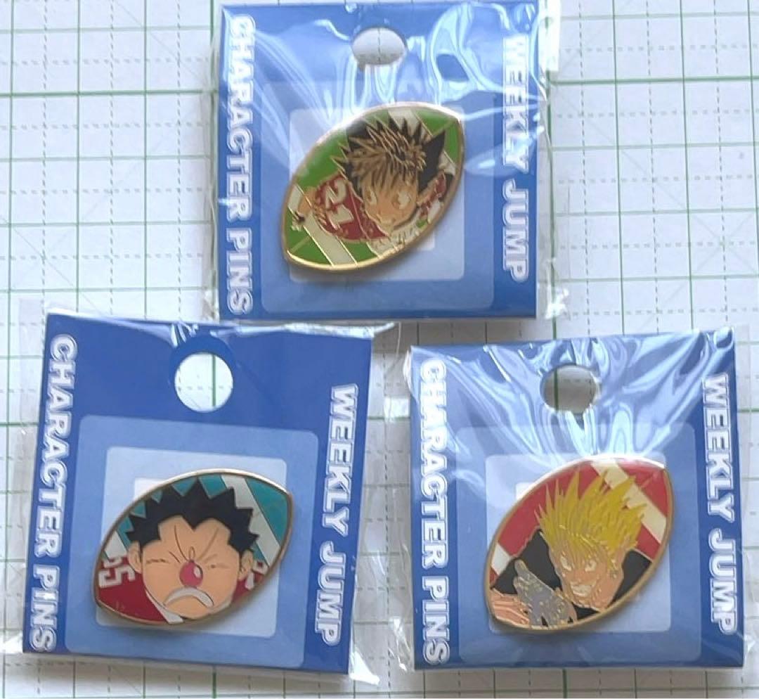 希少！アイシールド 21 ジャンプショップ限定　 ピンズ　10点セット