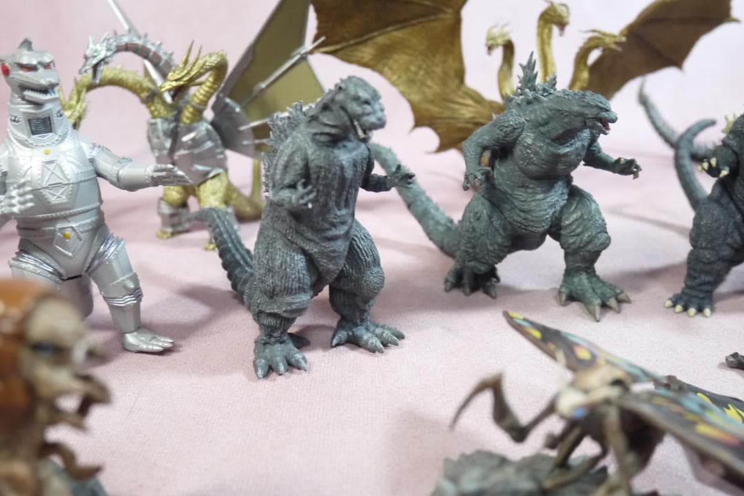 激造シリーズ　ゴジラ　キングギドラ　メカゴジラ　など　20体セット
