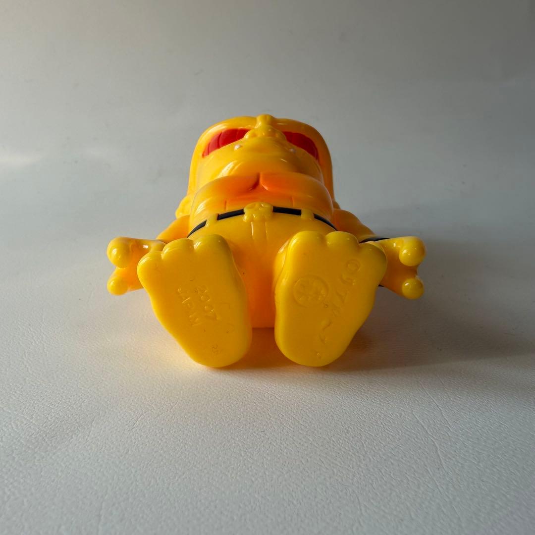 リアルヘッド　クローンミュータントイービル　ミニ　ソフビ　フィギュア　黄