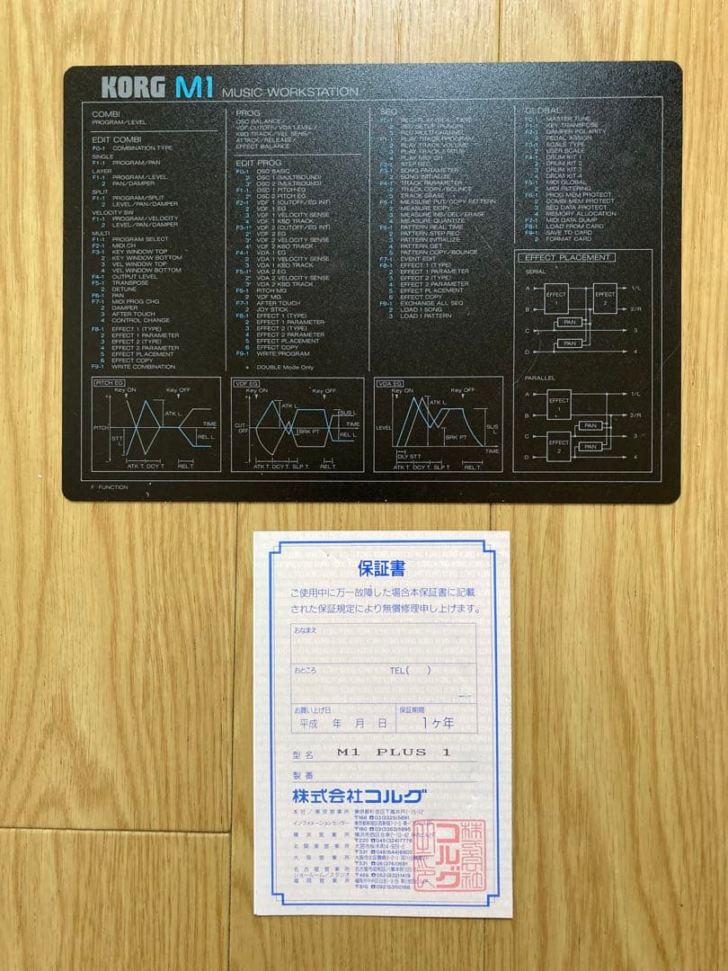 鍵盤楽器 KORG M1 PLUS1 MUSIC WORKSTATION