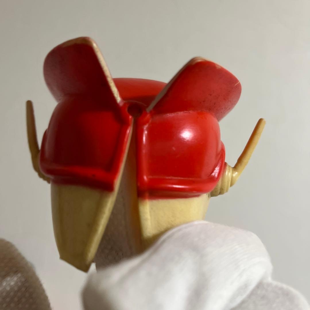 ⚠️激レア・当時物　レッドマン　面取れ　キングサイズ　ソフビ　ブルマァク　送料込み