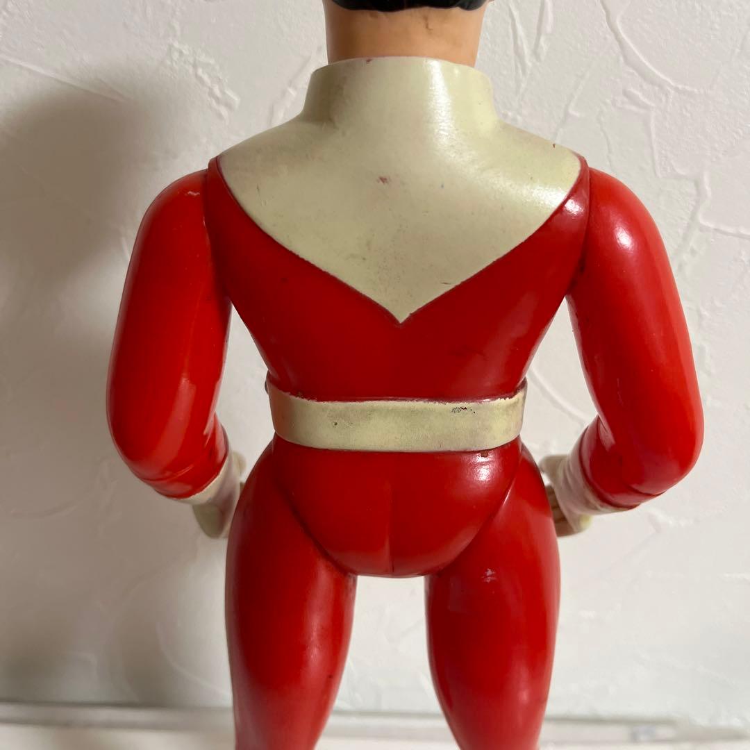 ⚠️激レア・当時物　レッドマン　面取れ　キングサイズ　ソフビ　ブルマァク　送料込み