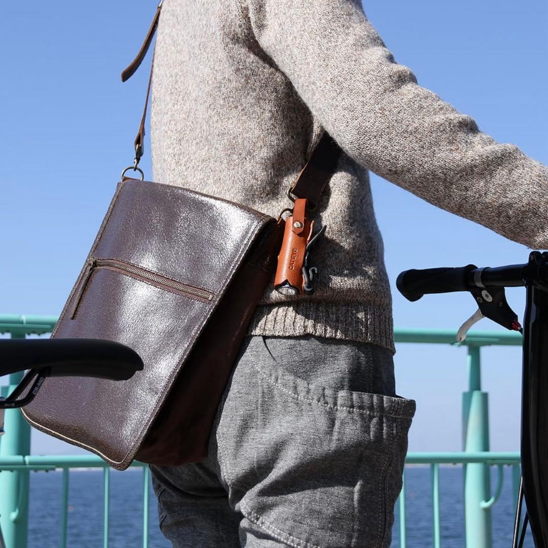 CAT EYE レザー自転車用フロントライト リアライト マワレライトセット