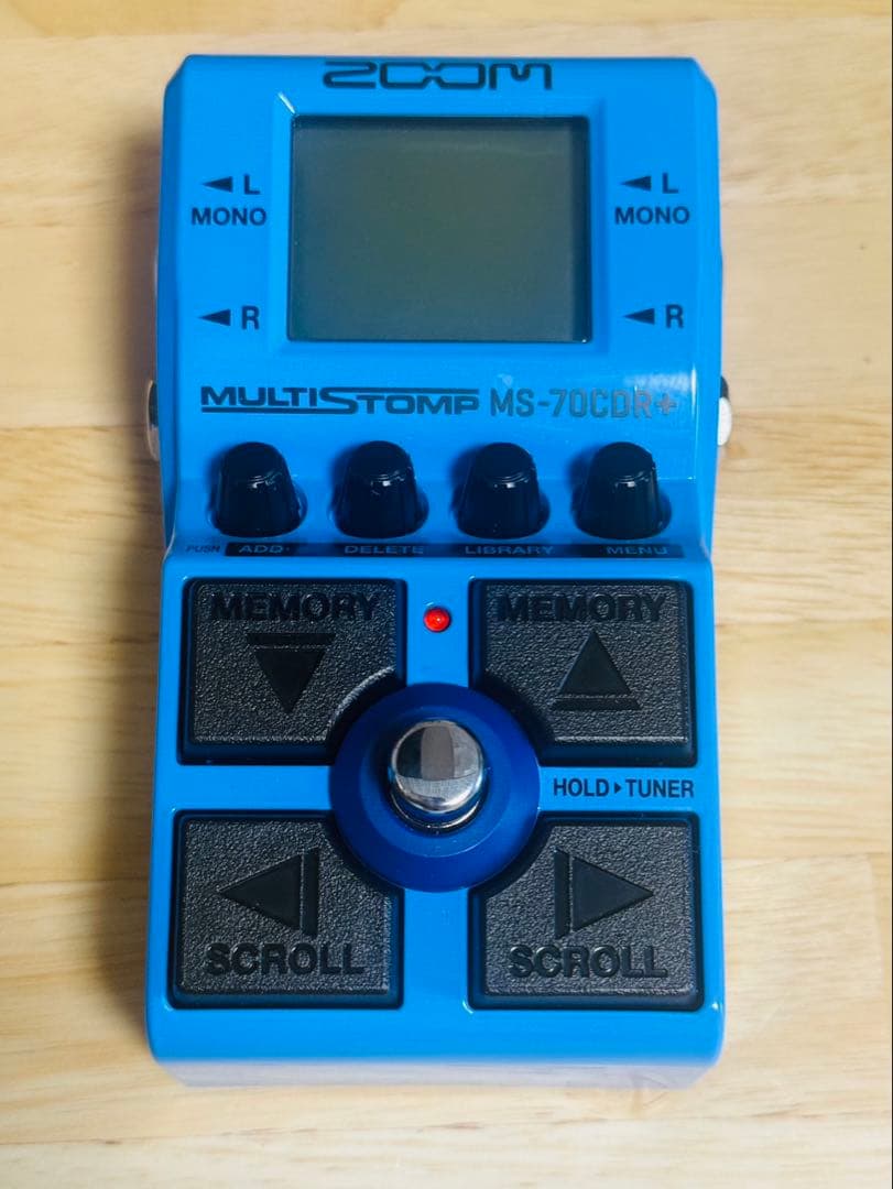 新品同様 ZOOM MS-70CDR+マルチエフェクター ms70cdr+