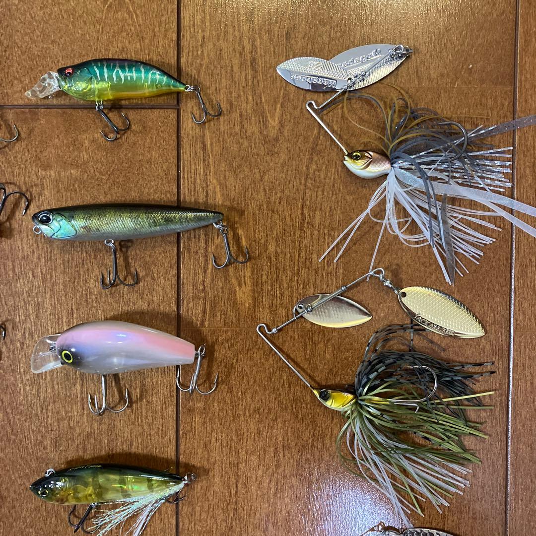 バス釣り引退セット　ルアー34点
