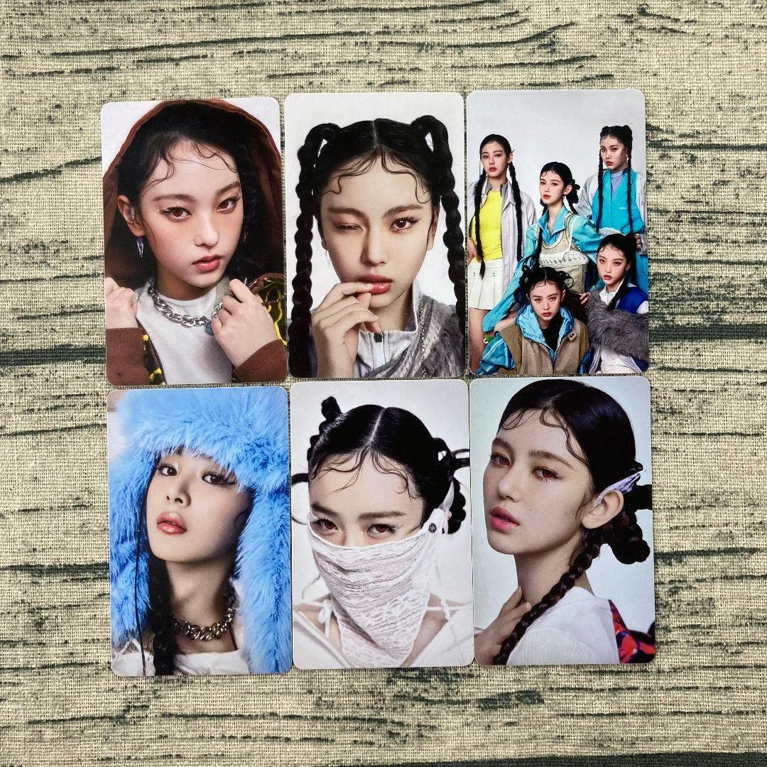 newjeans complexcon ニュージーンズ 香港限定 トレカ 6枚