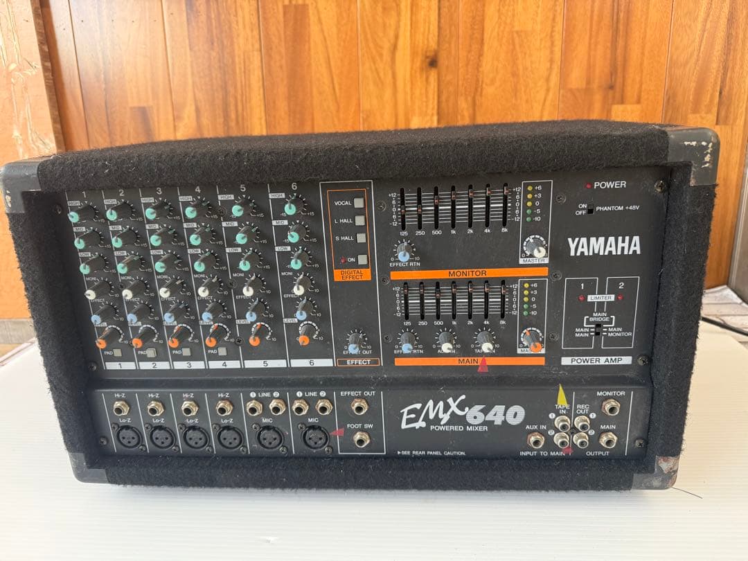 YAMAHA パワードミキサー EMX640 (a14)