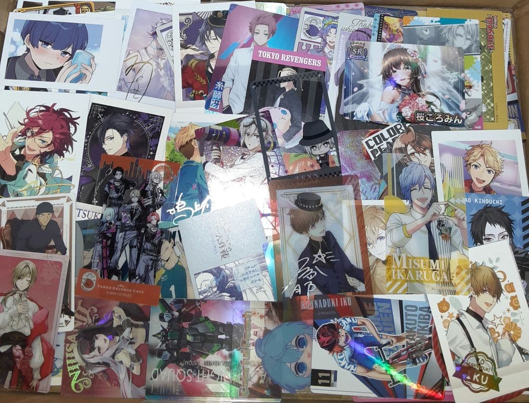 アニメグッズ シール・カード 大量 まとめ売り 1200点