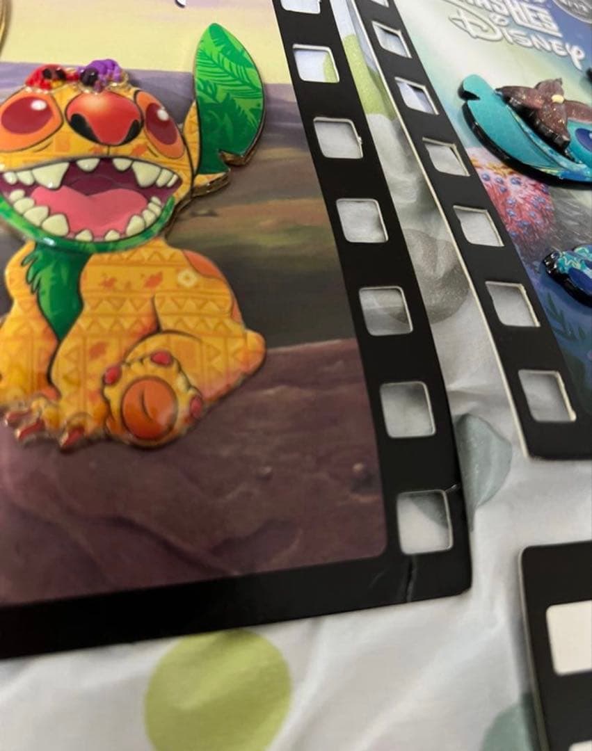 スティッチ　ピンバッジセット