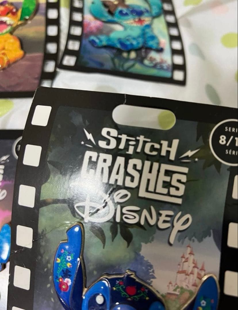 スティッチ　ピンバッジセット