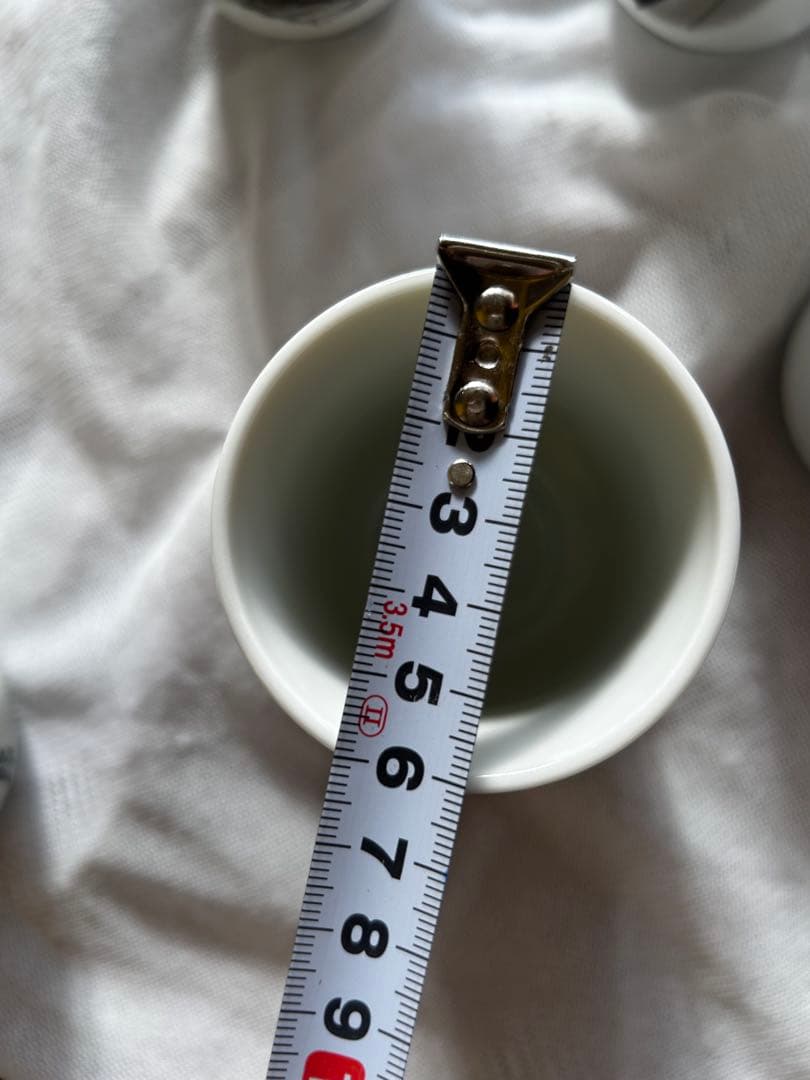 セール【レア・美品】流山電鉄　流鉄　湯飲み　9個セット　湯呑み 陶器 レトロ