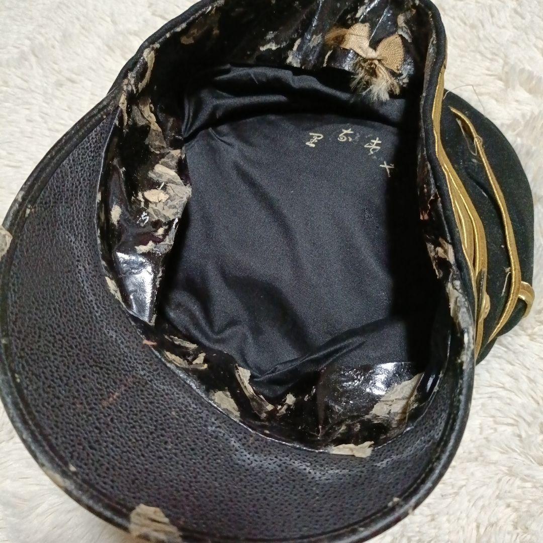 大日本帝国陸軍　大礼帽　制帽　旧日本軍　陸軍　アンティーク　軍帽　五芒星　当時物