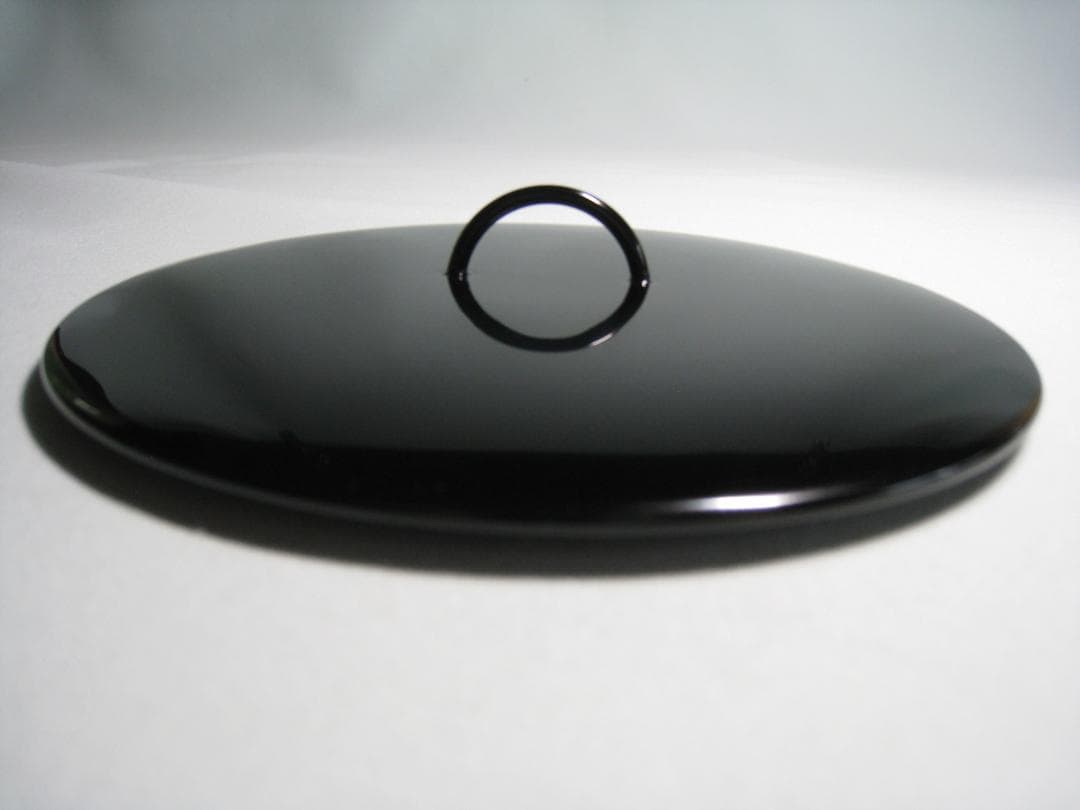 硝子製水指　【義山　切箔　金彩　貝　海松文水指】水崎長寿