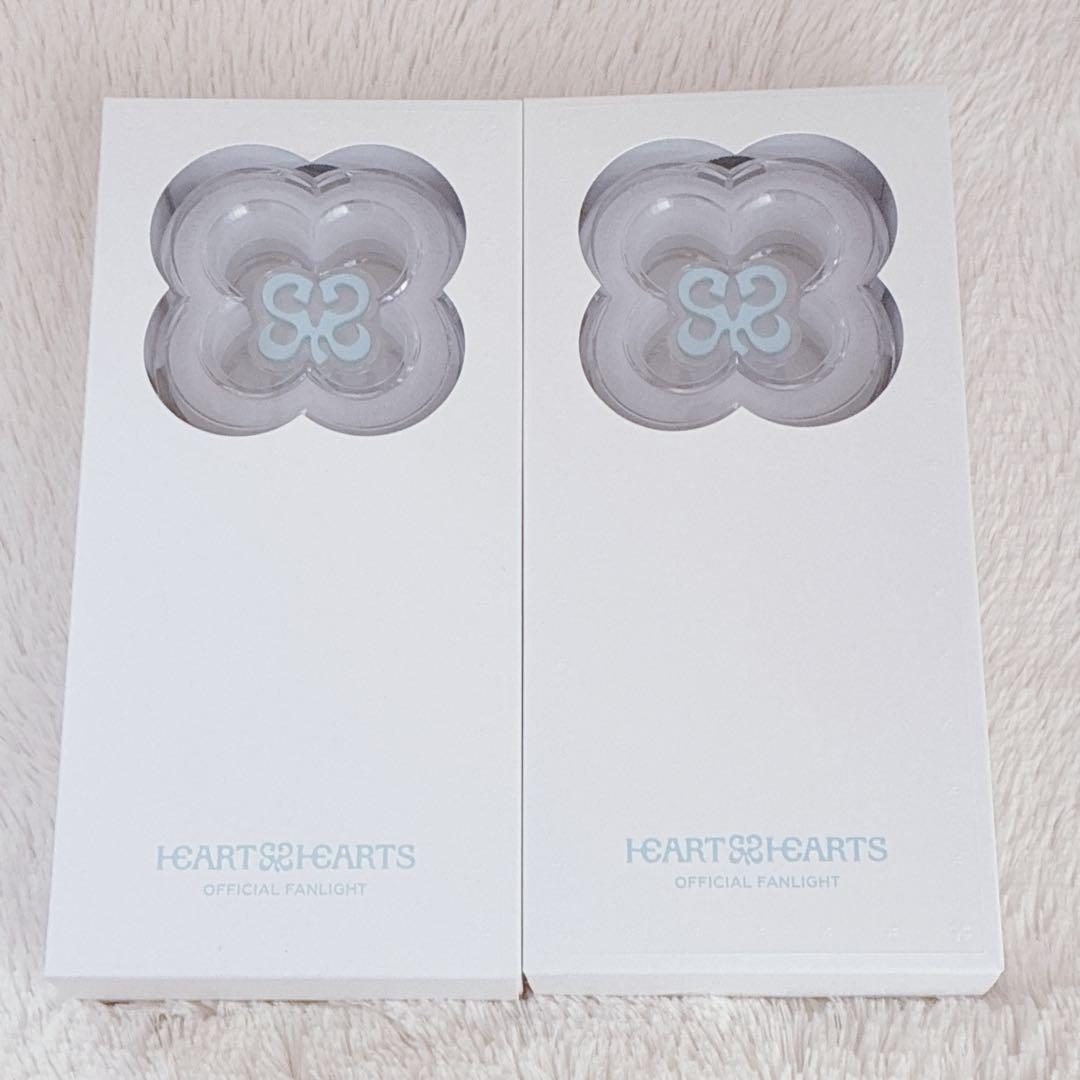 2個セット　ペンライト Hearts2Hearts ハトゥハ ハツハ トレカなし