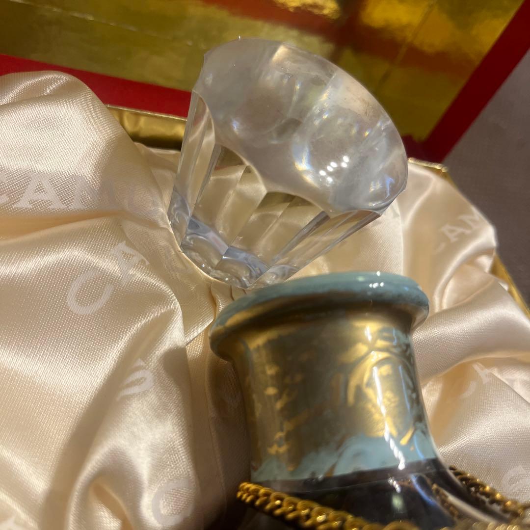 【未開栓】古酒CAMUS Cognac Baccarat 2000ギフトボックス