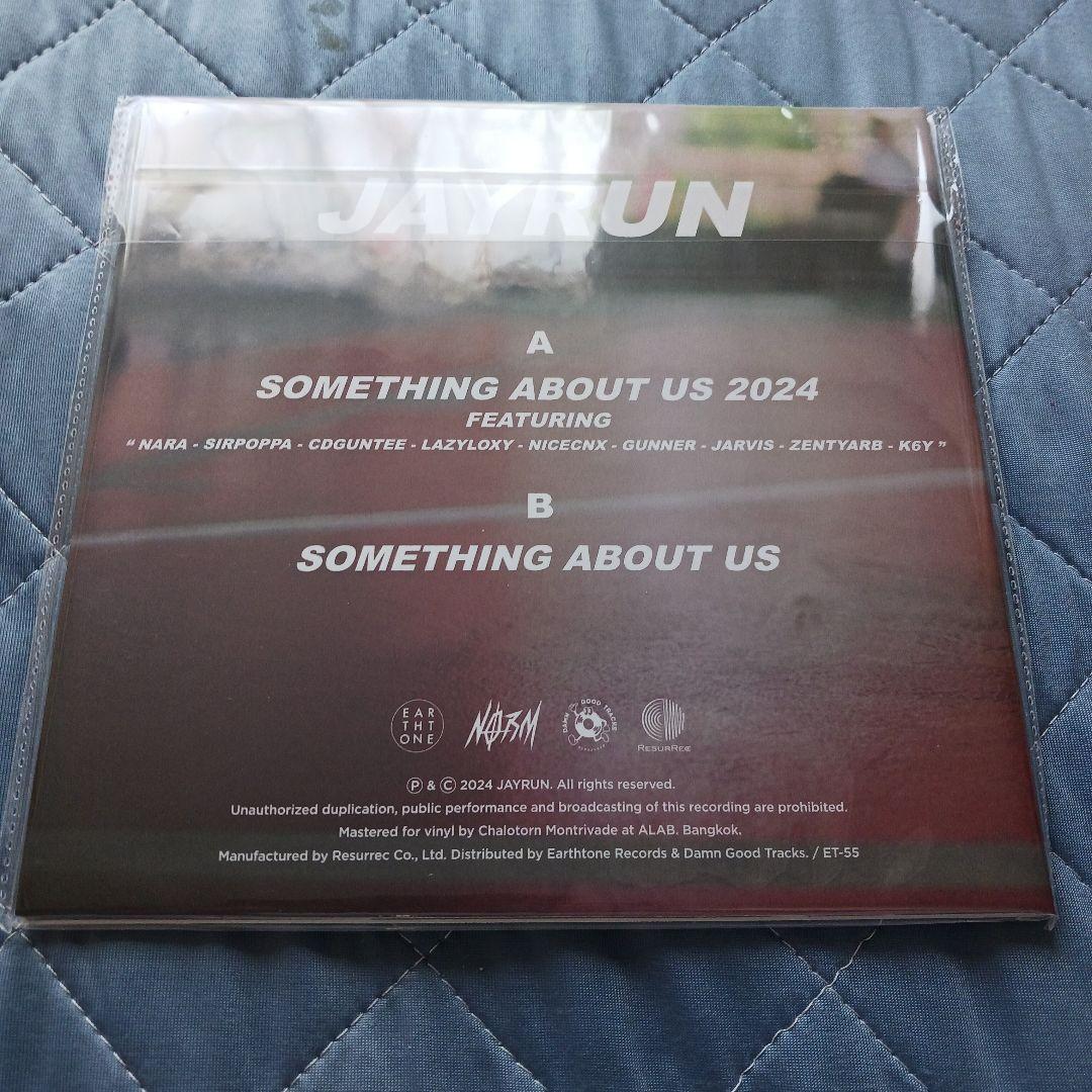 JAYRUN SOMETHING ABOUT US 2024 レコード