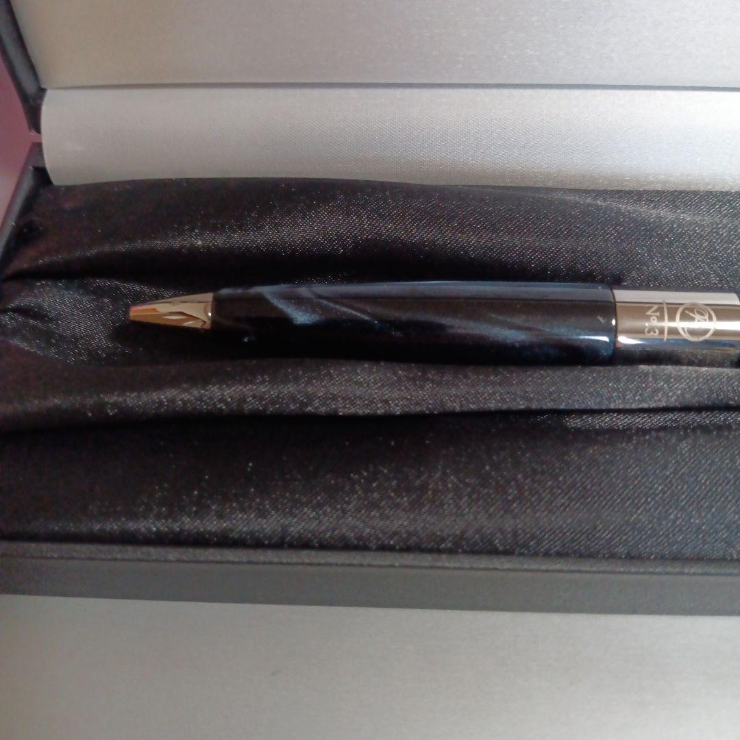 ロメオ　ナンバー3 No.3 ボールペン　細軸　箱あり　ROMEO　名入り
