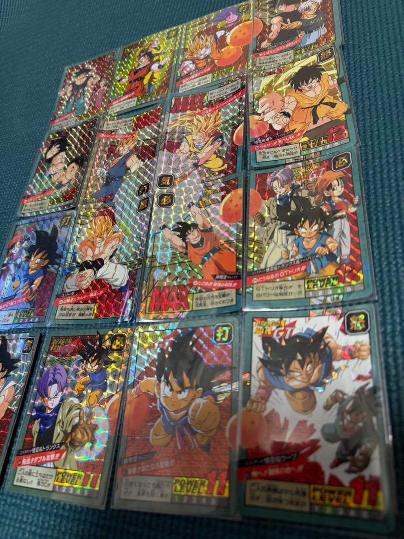 ドラゴンボール カードダス スーパーバトル GT 16枚セット　おまけあり