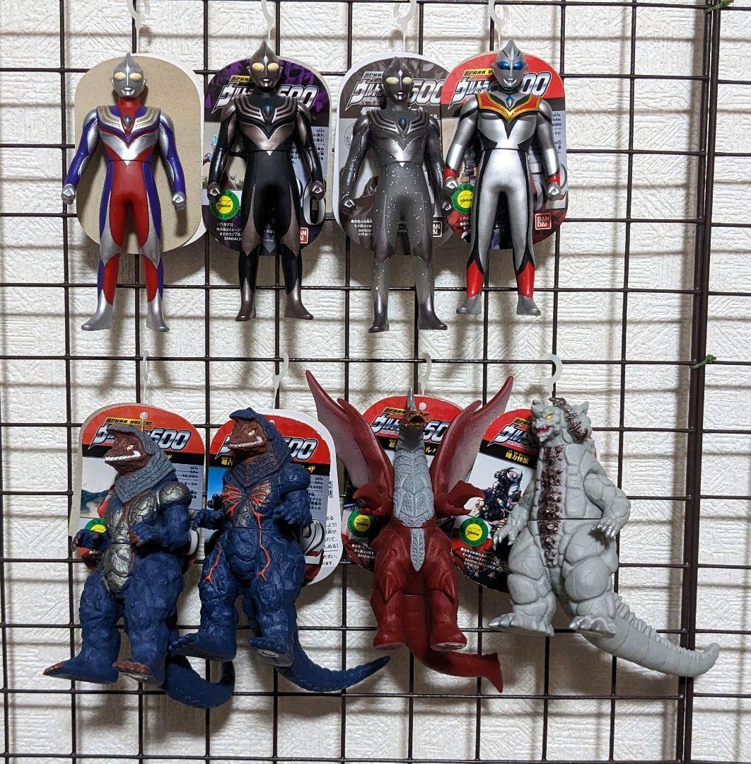 ウルトラマンティガ　ウルトラヒーロー500　ウルトラ怪獣500　25周年セット