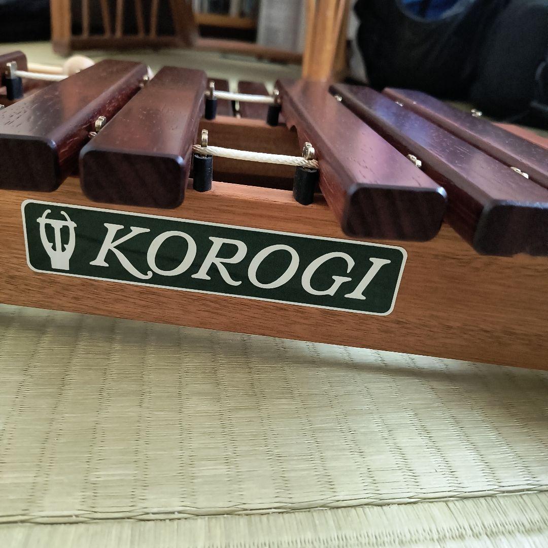 KOROGI コオロギ 卓上木琴 シロフォン ECO32 純正収納バッグ付 美品