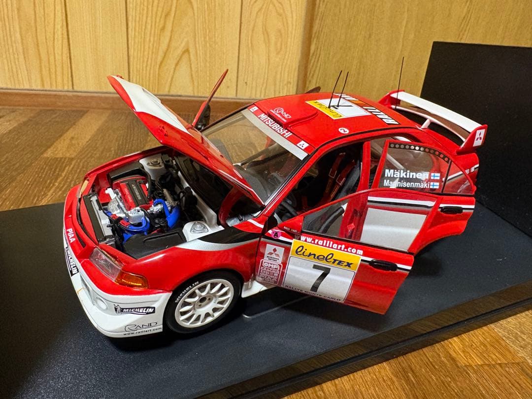 1/18 三菱 ランサーエボリューション6 WRC オートアート