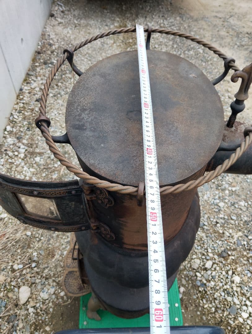 ストーブ フランス　鋳物 鉄製 シャビー レトロ ヴィンテージ