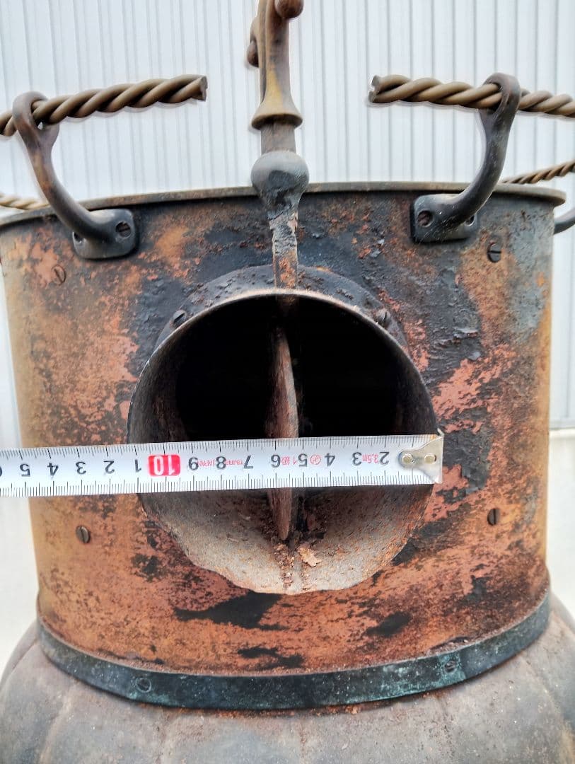 ストーブ フランス　鋳物 鉄製 シャビー レトロ ヴィンテージ