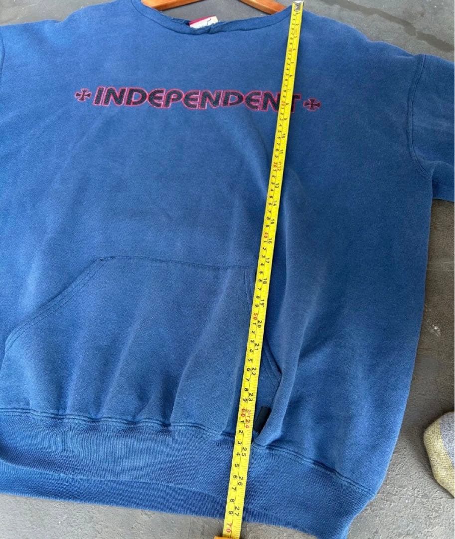 90s INDEPENDENT アイアンクロス スウェット XL