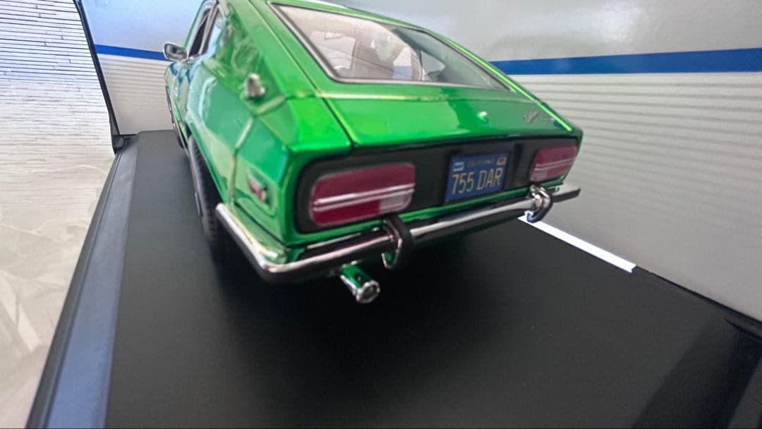 タイムセール！ダットサン 240Z クーペ 1971 グリーン 1/18